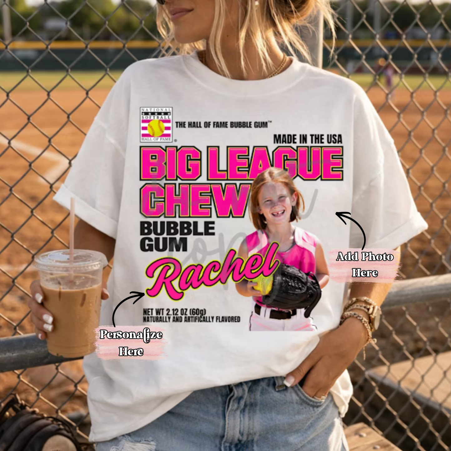 Baseball/Softball Big League - ‼️Fully Customizable Transfer‼️