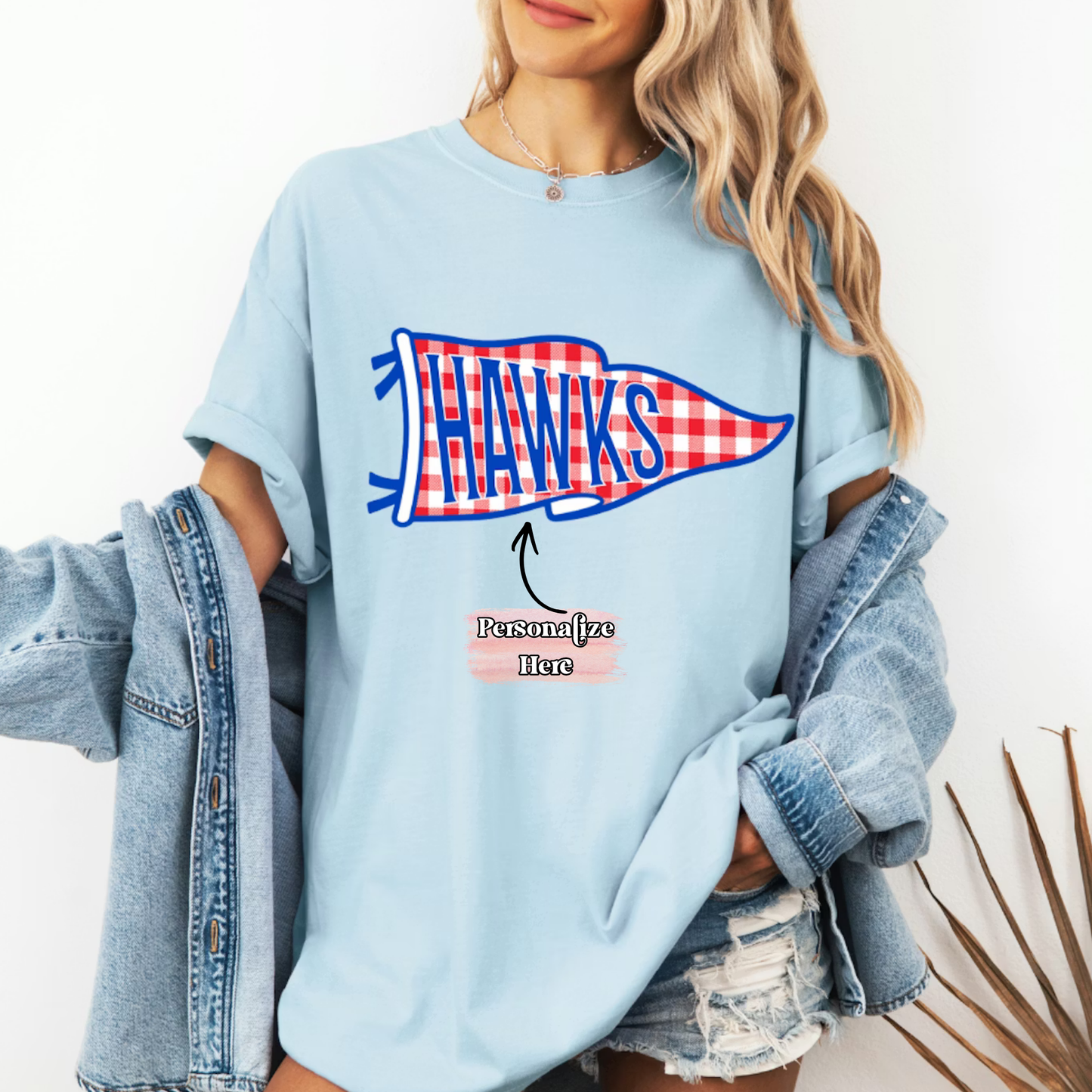 Gingham Flag - ‼️Fully Customizable Transfer‼️