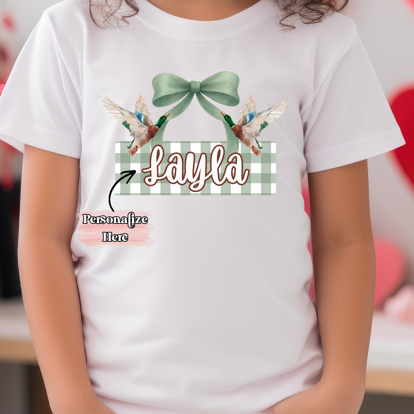 Preppy Ducks Nameplate - ‼️Fully Customizable Transfer‼️