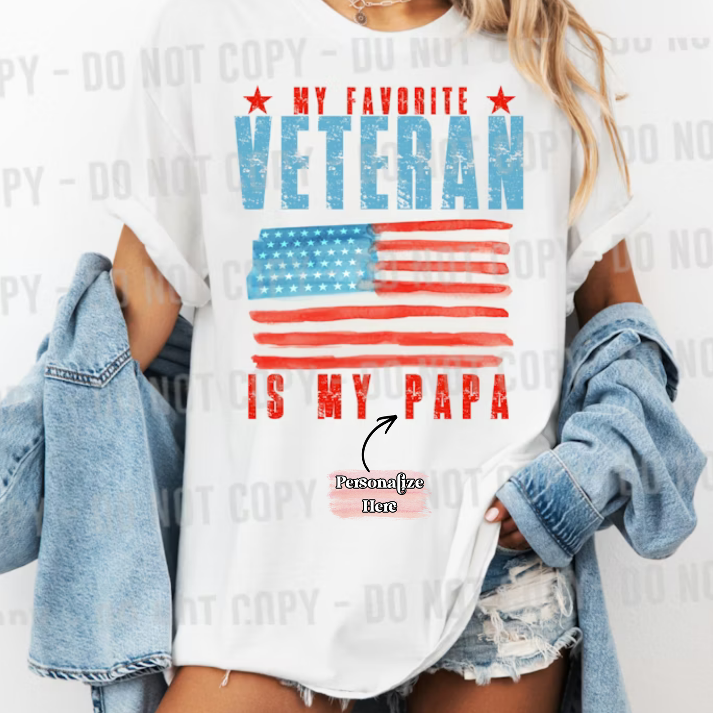 My Favorite Veteran - ‼️Fully Customizable Transfer‼️