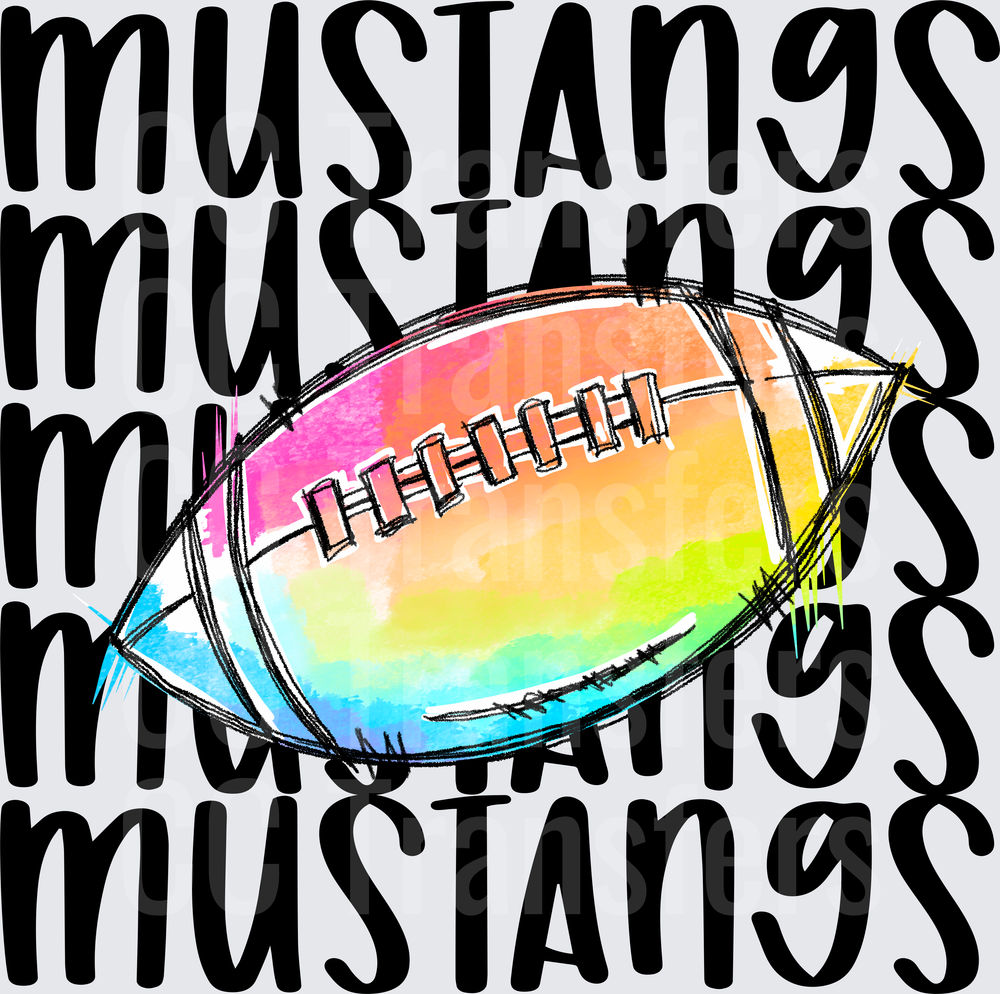 MUSTANGS FOOTBALL (DTF)