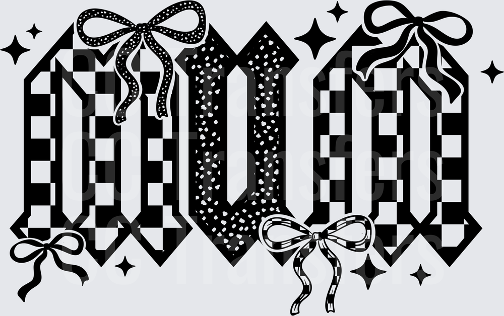 Mum Checker Bows
