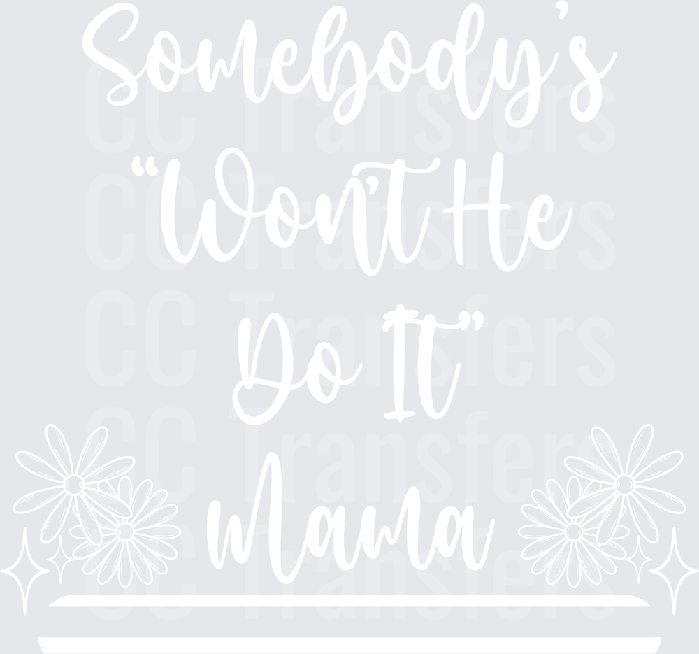 Bold Graphic Design on White Background (DTF)