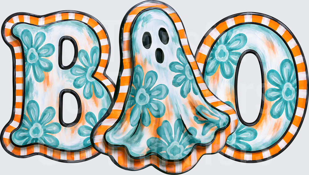 Boo Turquoise (DTF)