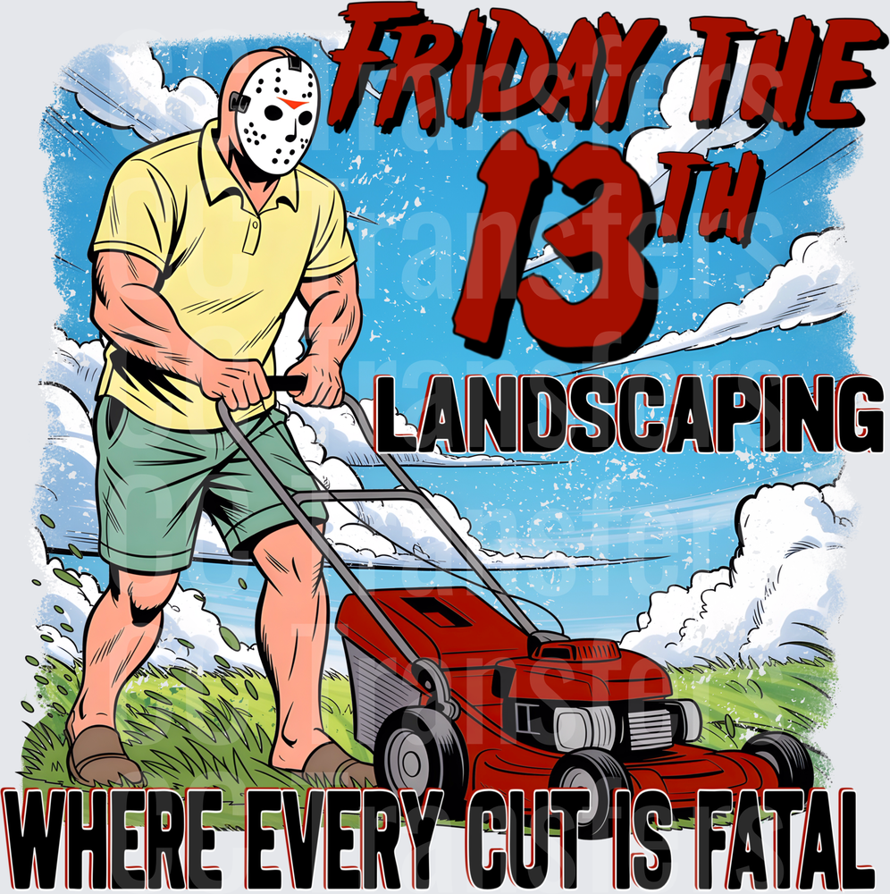 Friday The 13th Landscaping Where Every Cut Is Fatal (DTF)