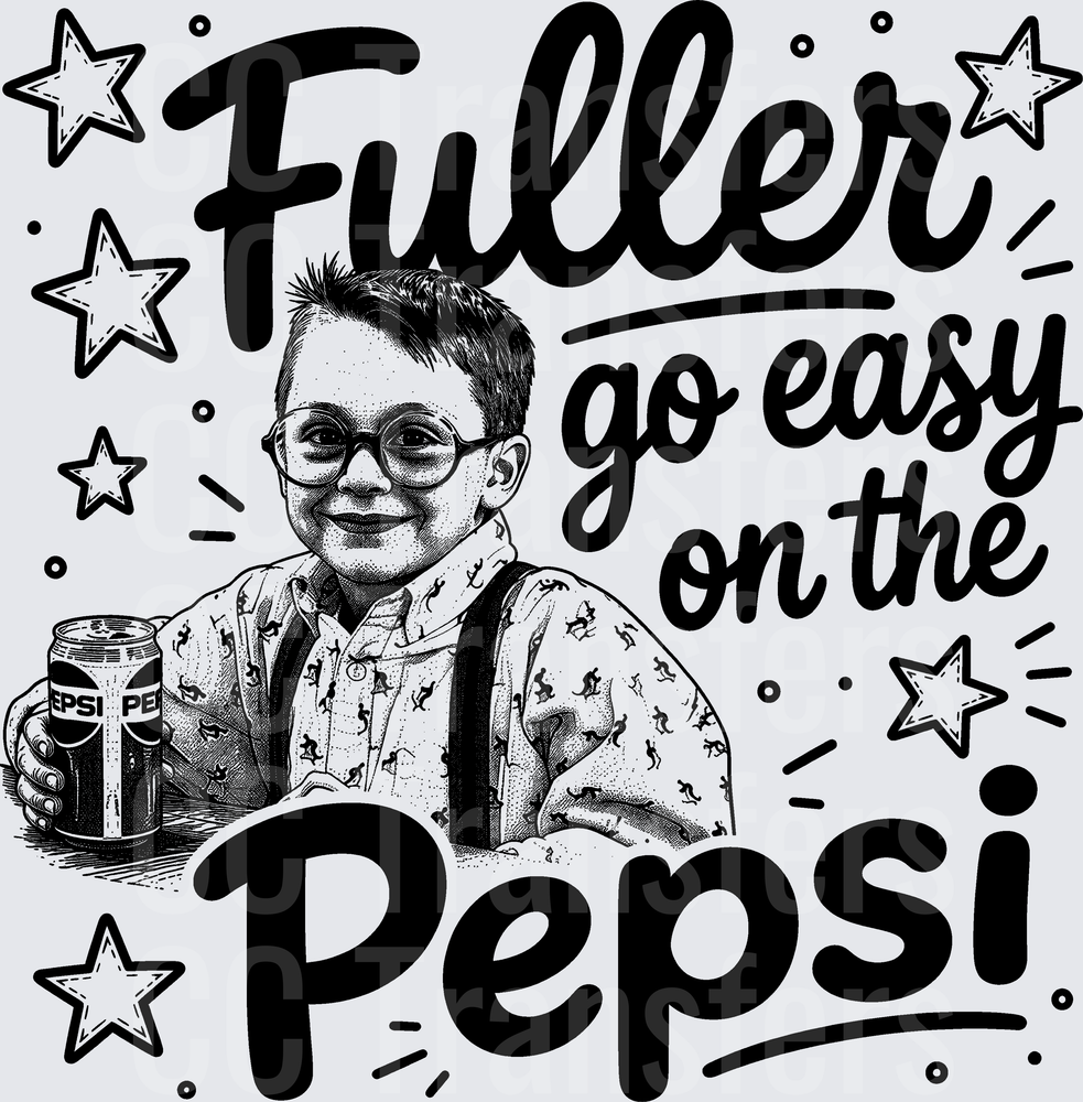 Fuller Go Easy On The Pepsi Home Alone Kid (DTF)