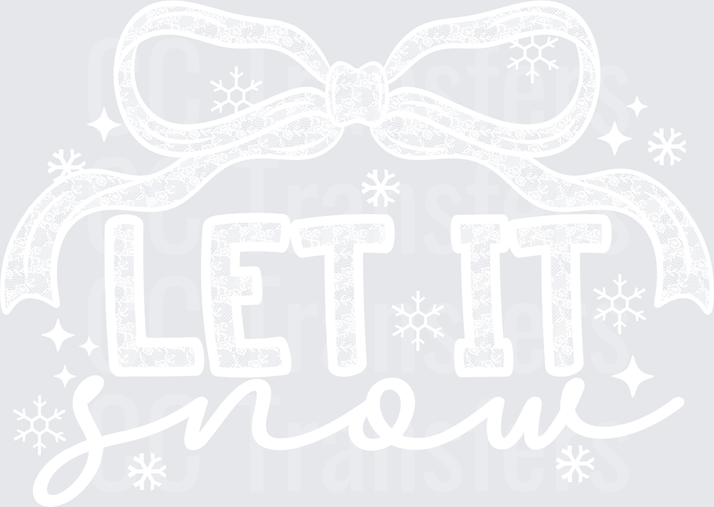 Bold Graphic Design on White Background (DTF)
