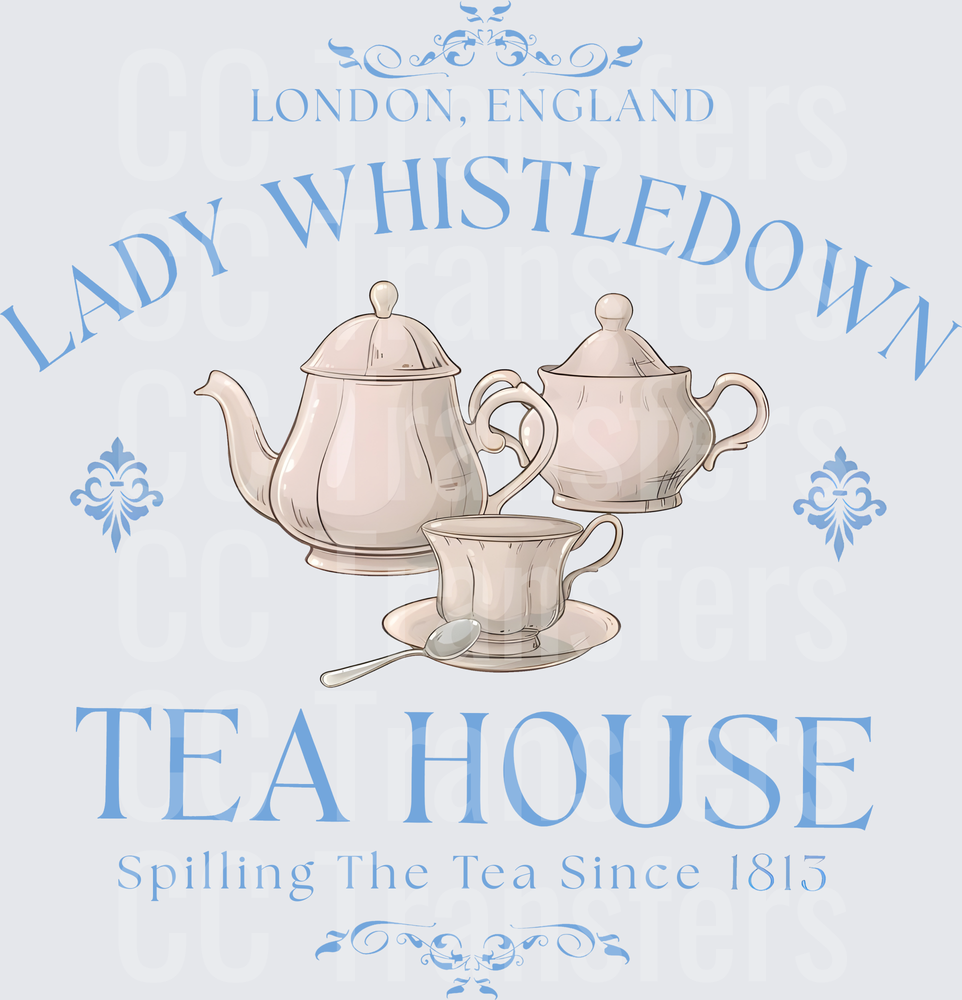 London England Tea House Spilling The Tea Since 1813 (DTF)