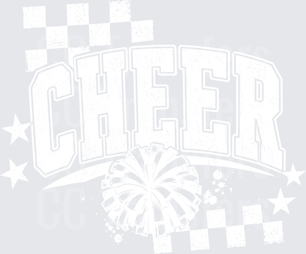CHEER DISTRESSED (DTF)