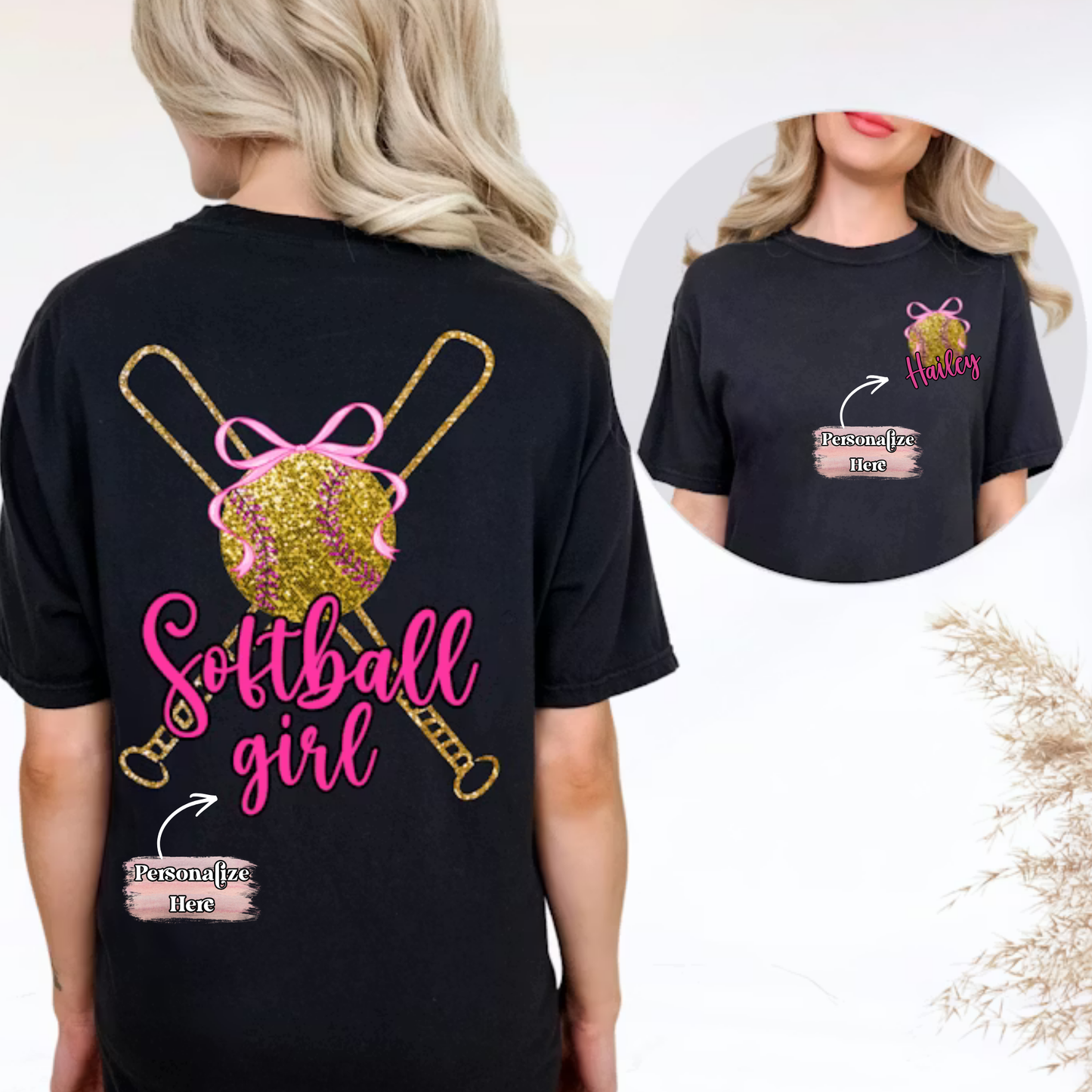 Softball Supporter -  ‼️Fully Customizable Transfer‼️