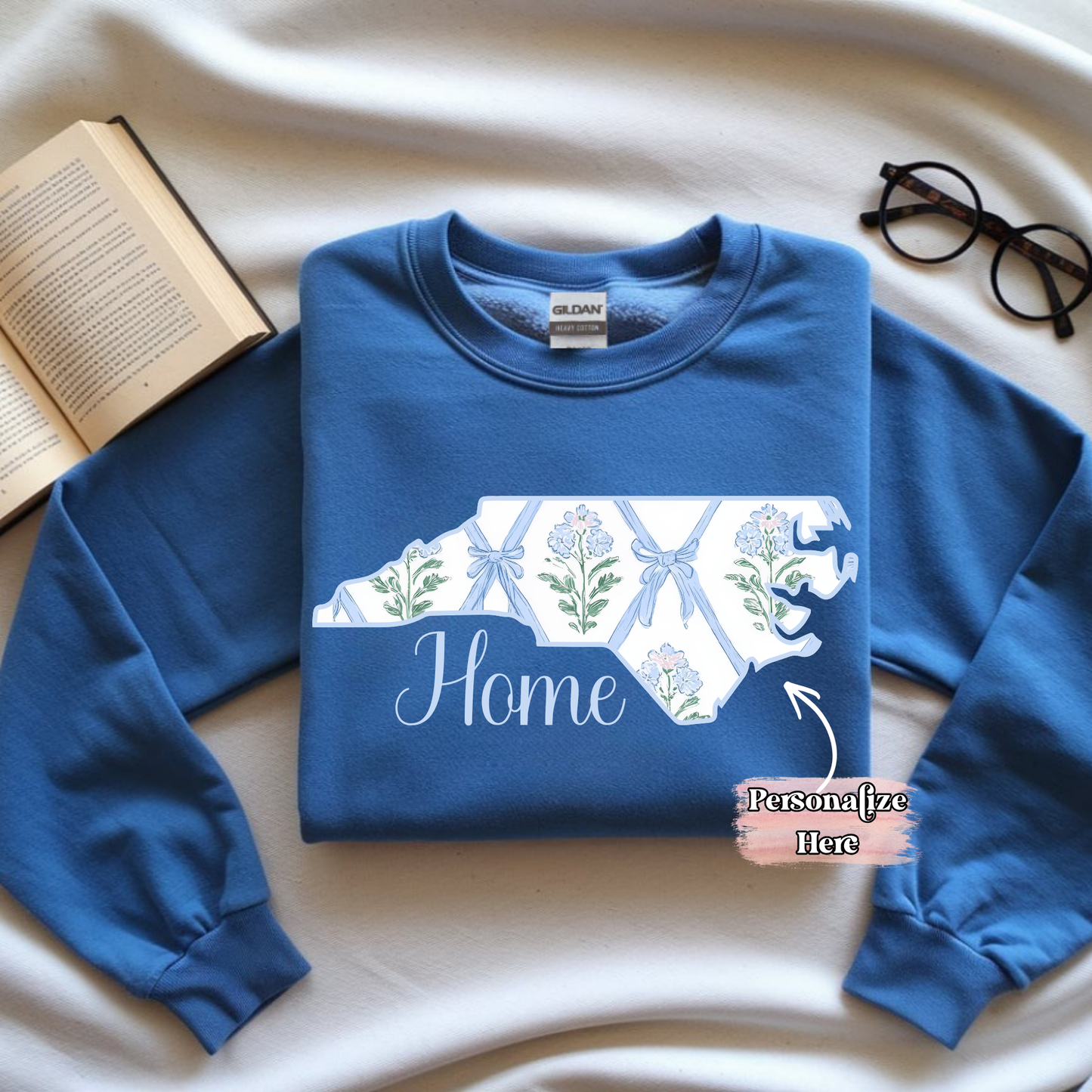 Preppy Home State -  ‼️Fully Customizable Transfer‼️