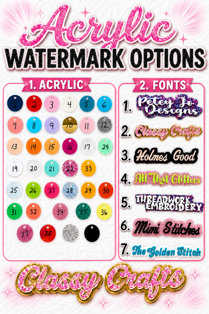Acrylic Watermark