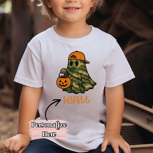 Camo Ghost Nameplate -  ‼️Fully Customizable Transfer‼️