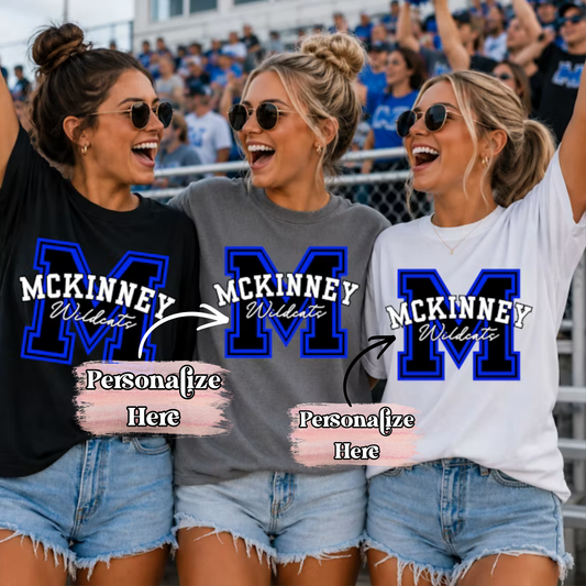 Varsity Letter Mascot -  ‼️Fully Customizable Transfer‼️