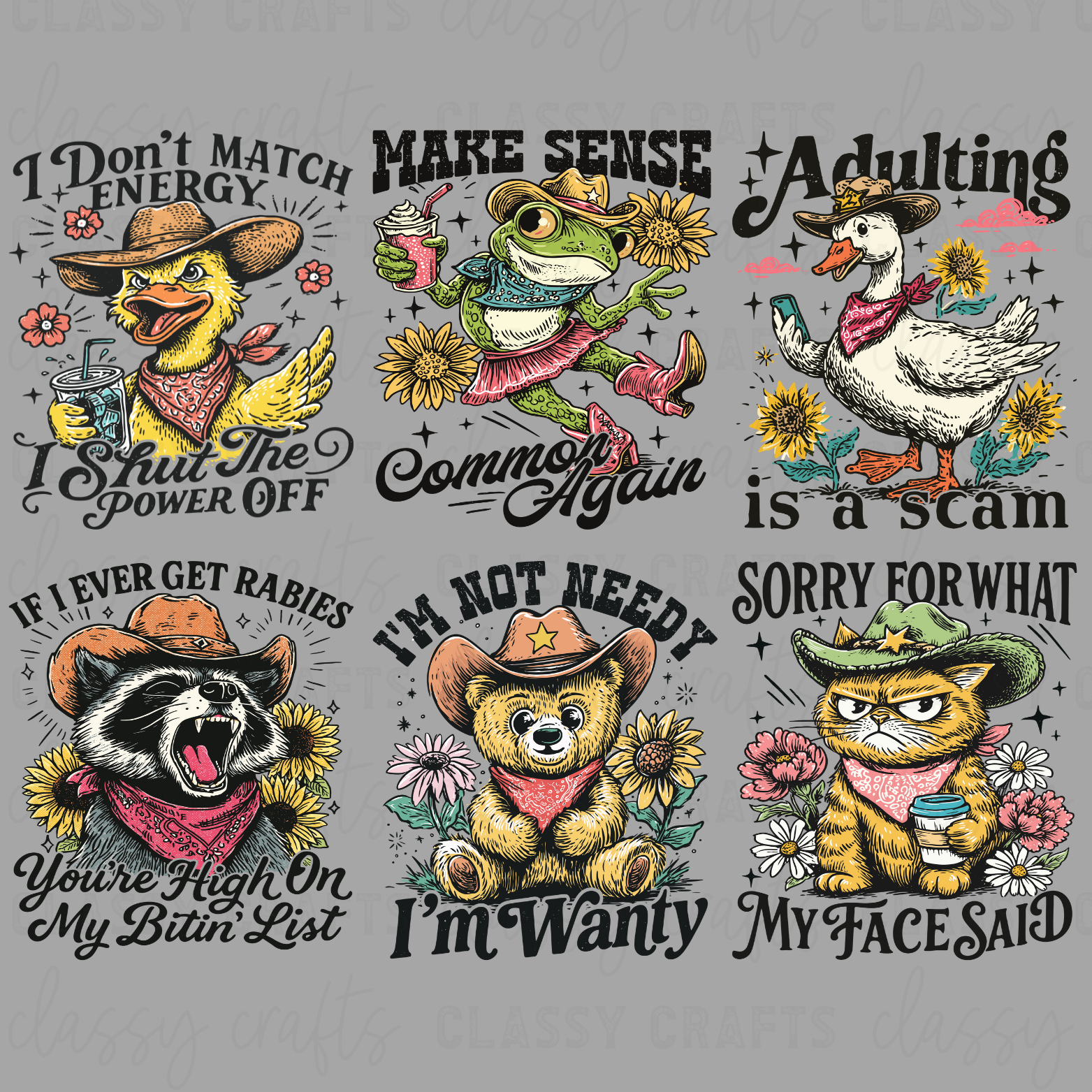 Adulting Is A Scam 30x24 - PREMADE GANG SHEET