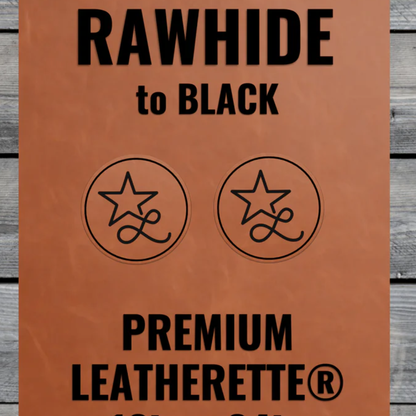 No Risk No Reward Leather Patch