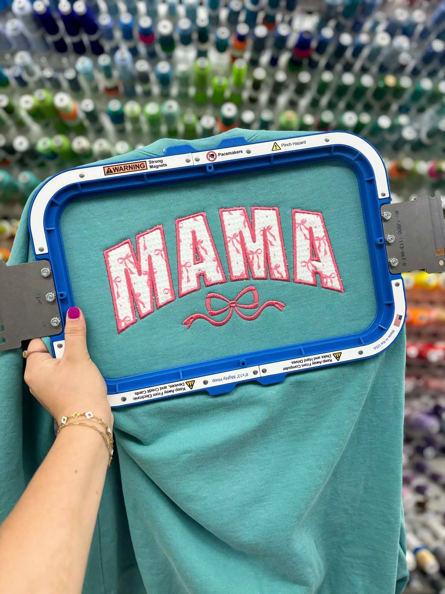 Custom Fabric Applique Embroidery