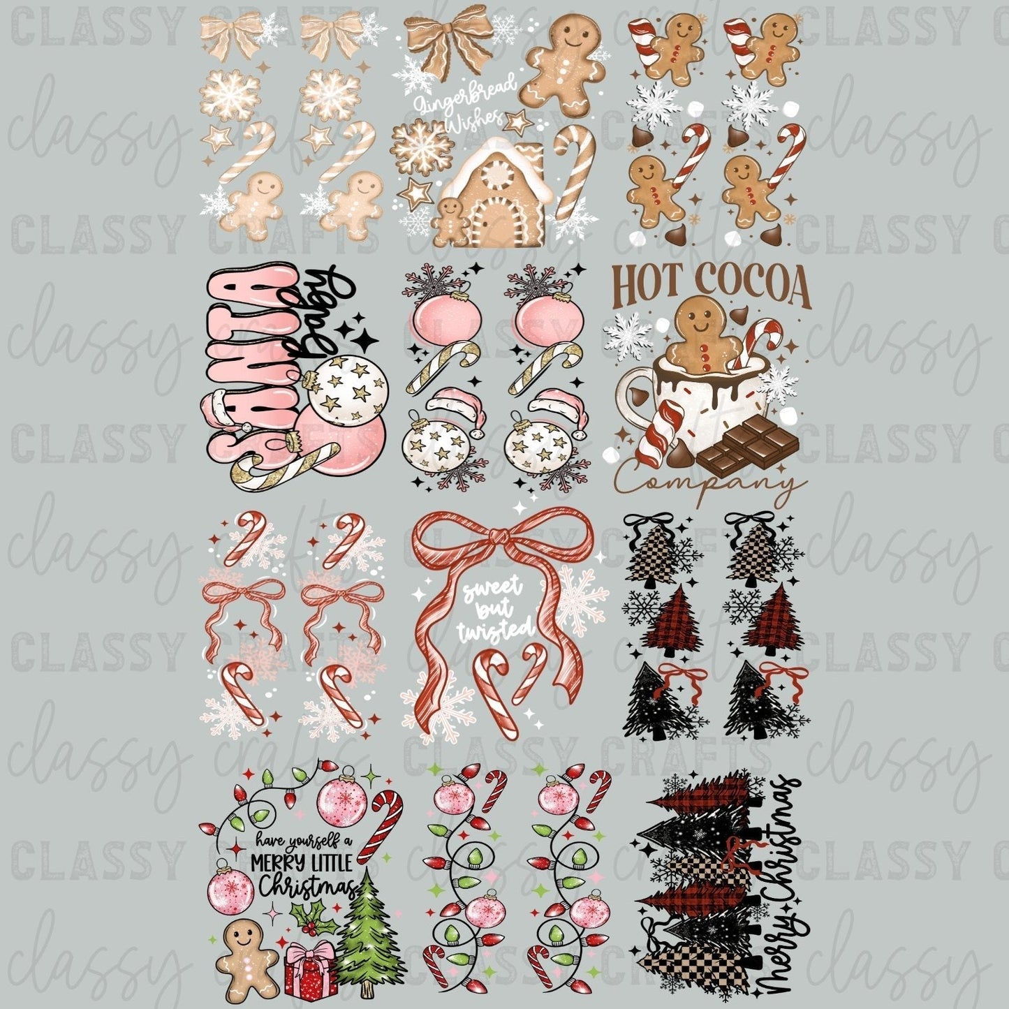 Santa Baby with sleeves 30x48 - PREMADE GANG SHEET