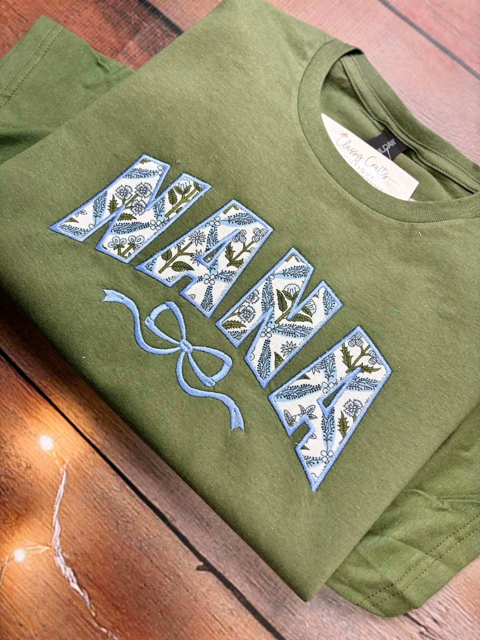 Custom Fabric Applique Embroidery