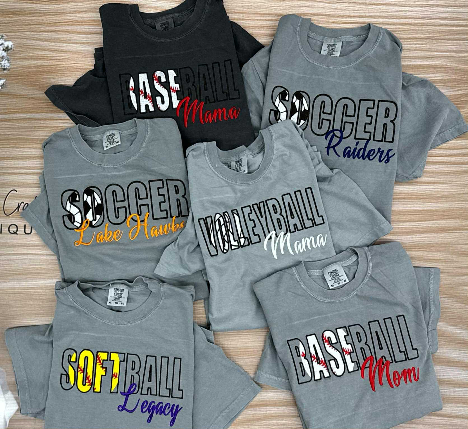 Embroidered Personlize Sports Merch ????⚽️????⚾️