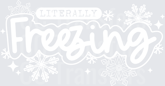 Bold White Minimalist Clean Blank Graphic Design (DTF)