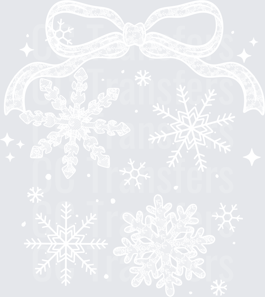 LACE COQUETTE SNOWFLAKES