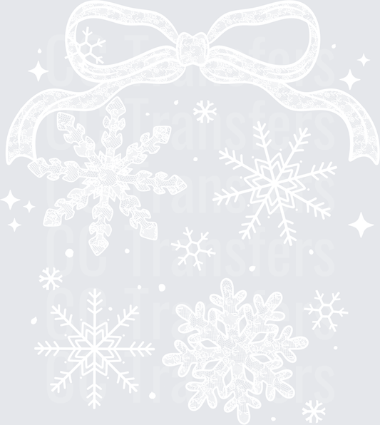 LACE COQUETTE SNOWFLAKES