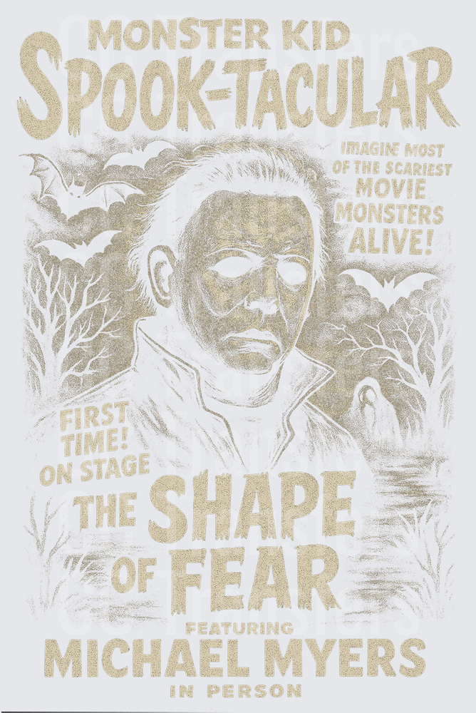 Monster Kid Spook-Tacular Shape of Fear Horror (DTF)
