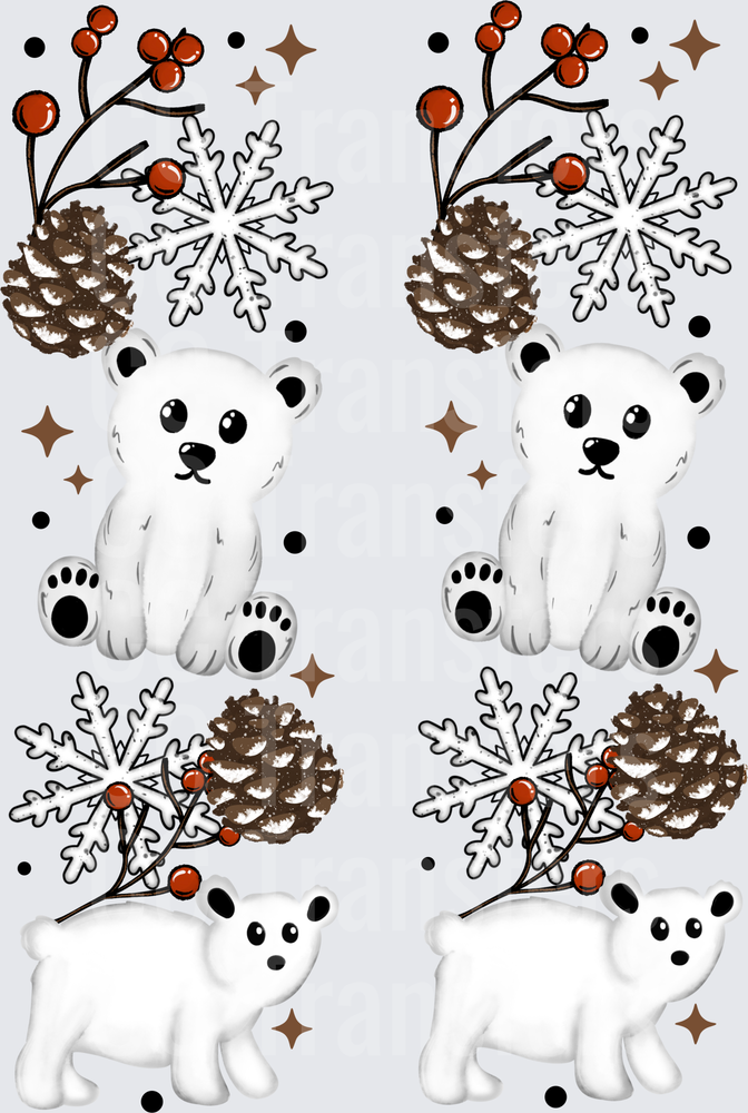 Hello Winter Transfer - Sleeve