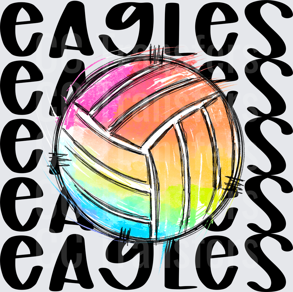 EAGLES VOLLEYBALL (DTF)