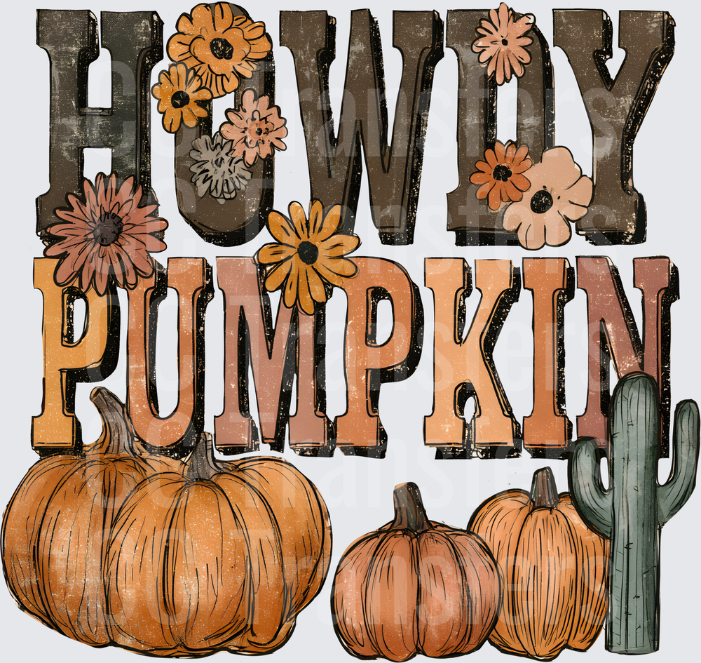 Howdy Pumpkin (DTF)