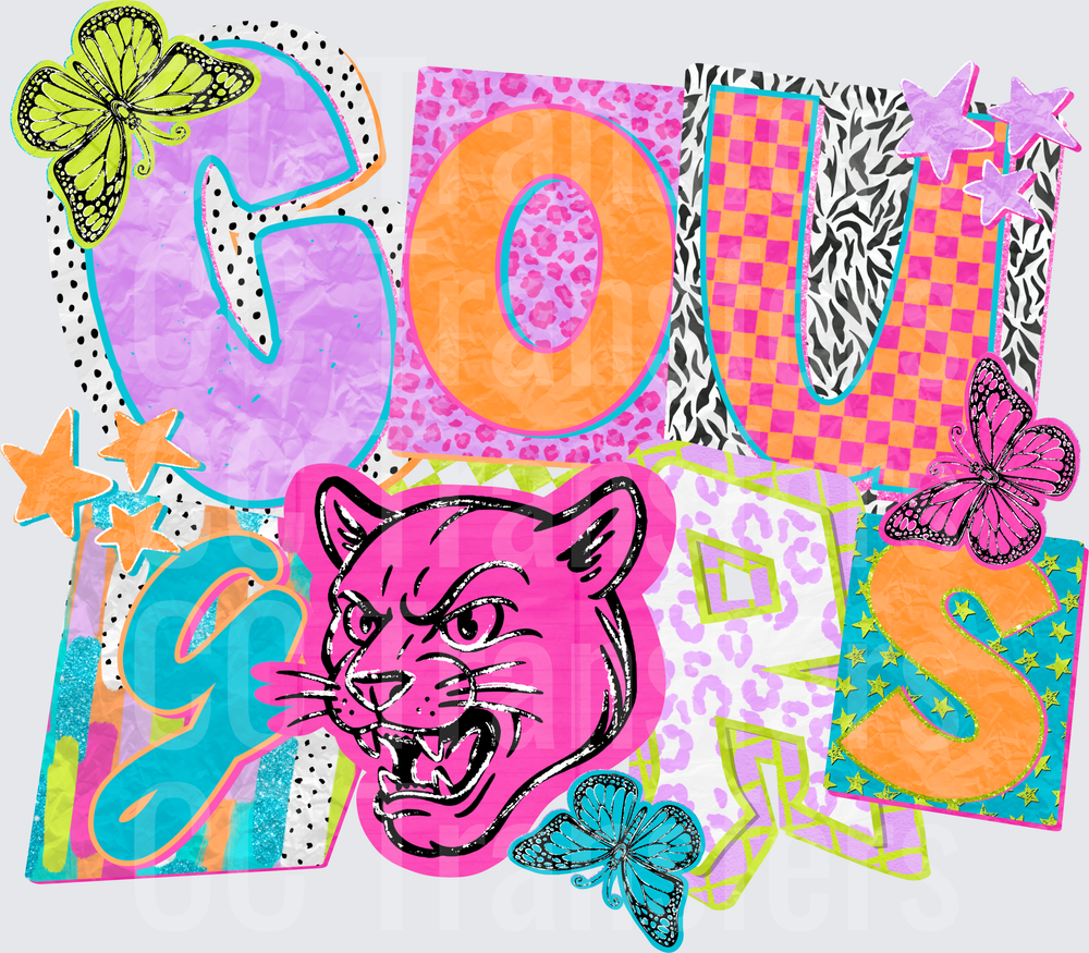 Neon Cougars (DTF)