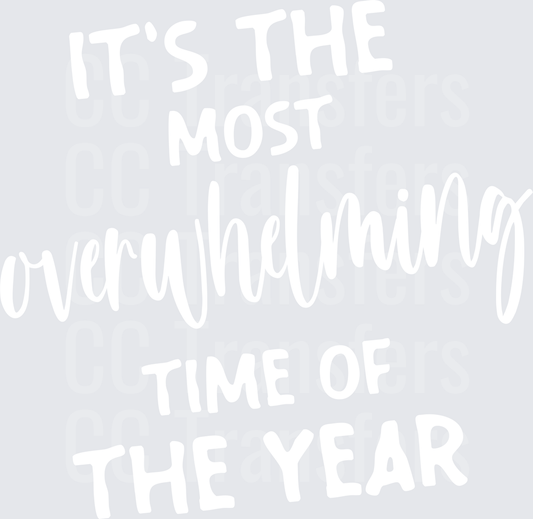 Bold White Graphic Design on Transparent Background (DTF)