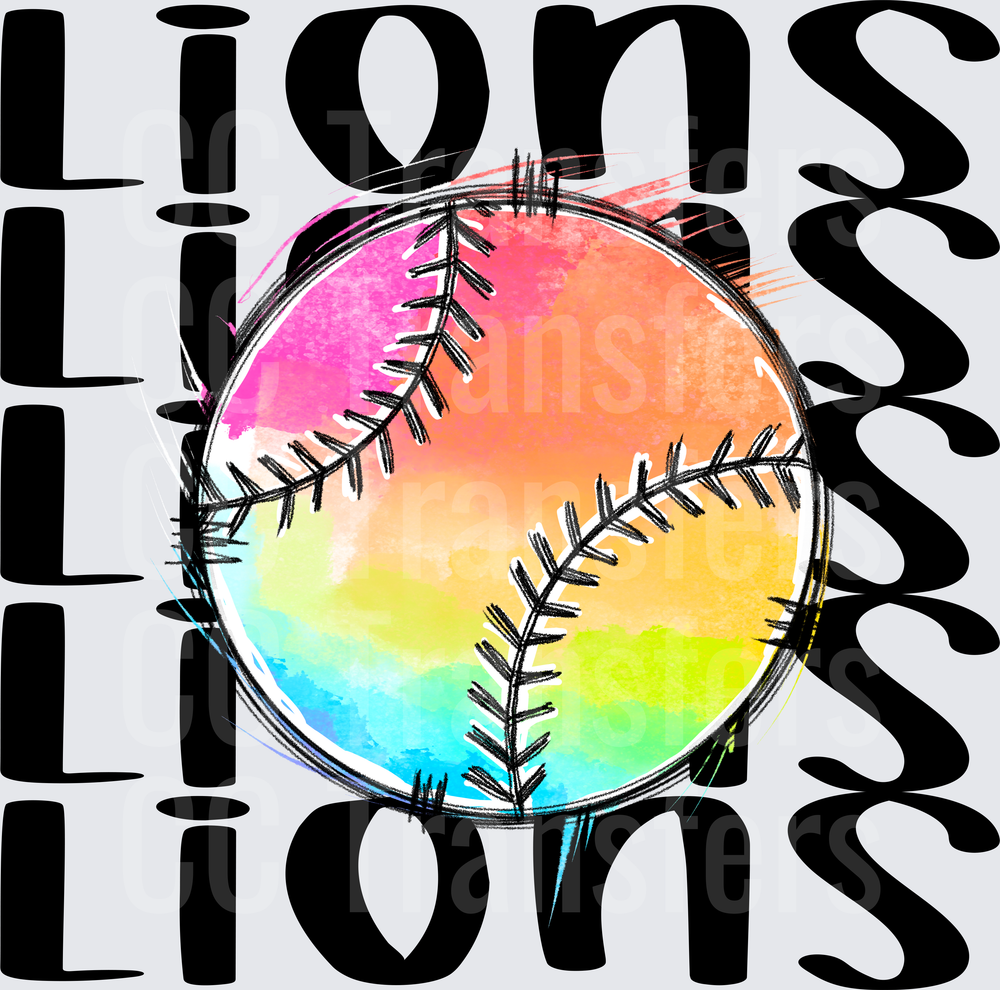 LIONS BASEBALL (DTF)