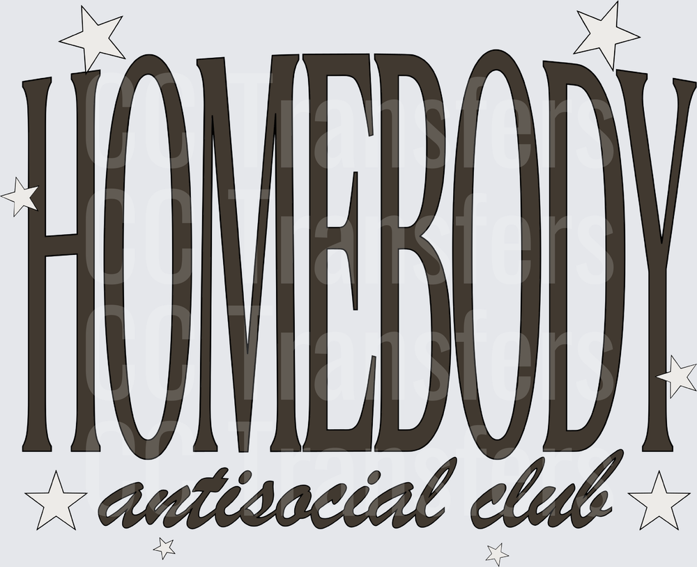 HOMEBODY ANTISOCIAL CLUB STARS (DTF)