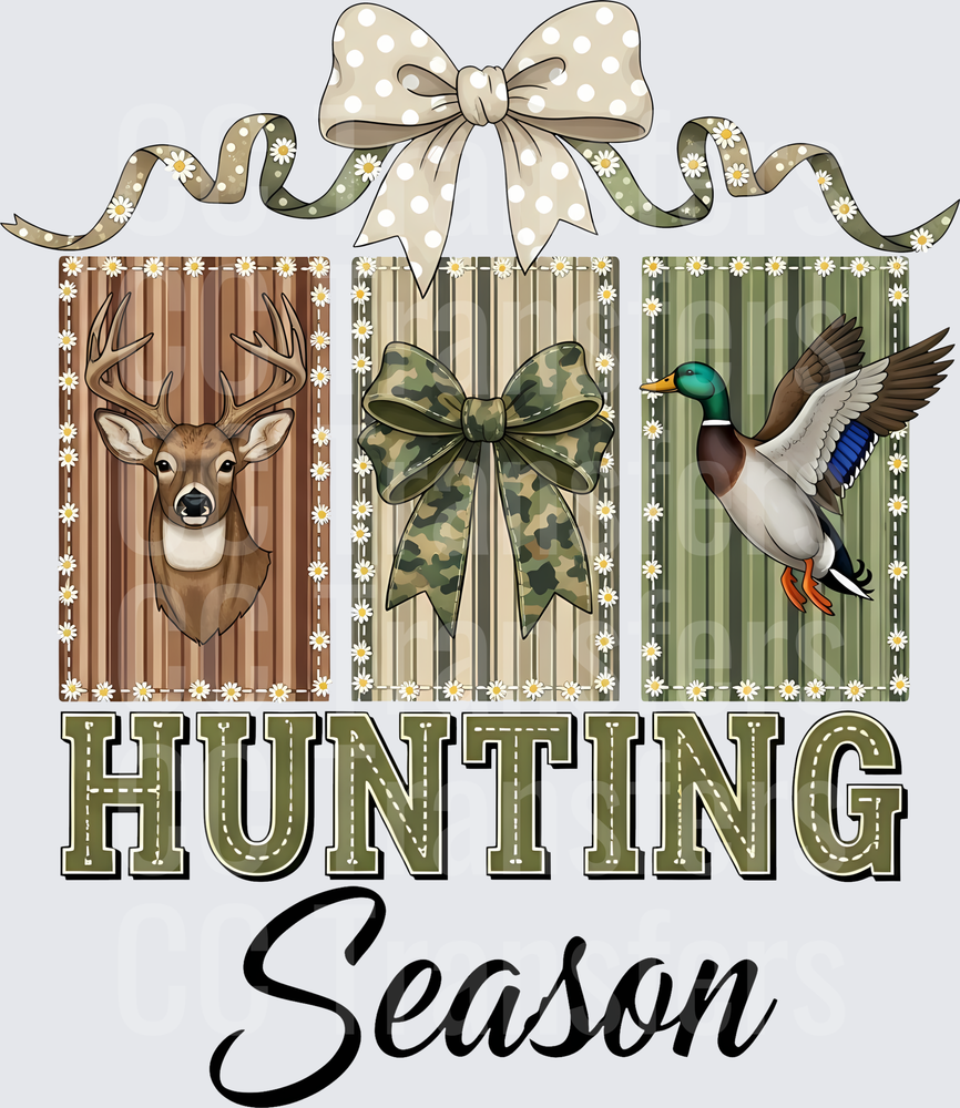 Hunting Season Deer Buck Mallard Duck Gift Boxes (DTF)