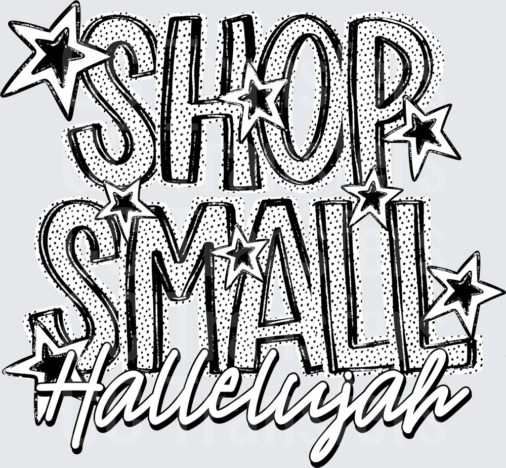 Shop Small Hallelujah (DTF)