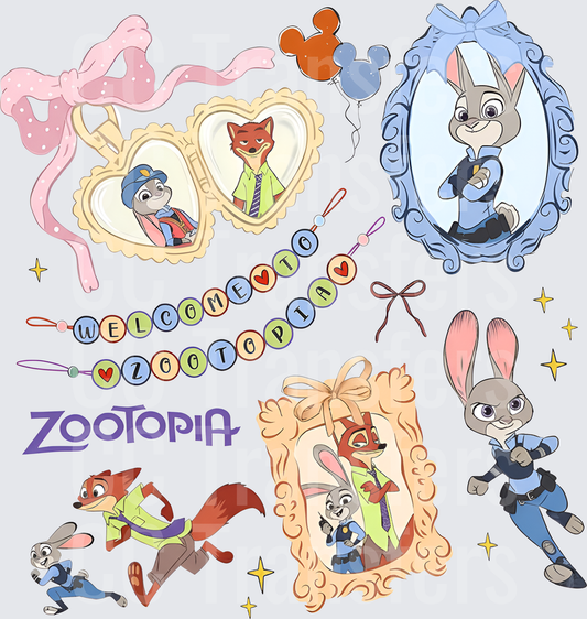 Judy Hopps & Nick Wilde Character Bundle (DTF)