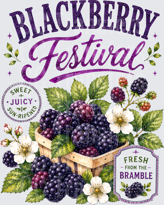 Blackberry Festival Fresh From the Bramble Berry Basket (DTF)