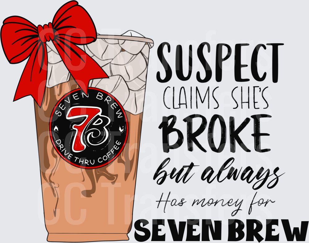 Suspect Claims She's Broke But Always Has Money For Coffee (DTF)