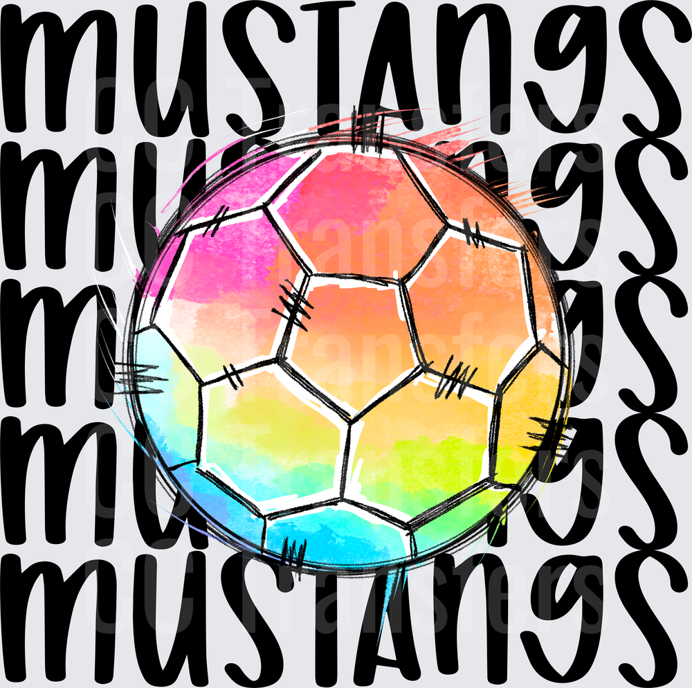 MUSTANGS SOCCER (DTF)