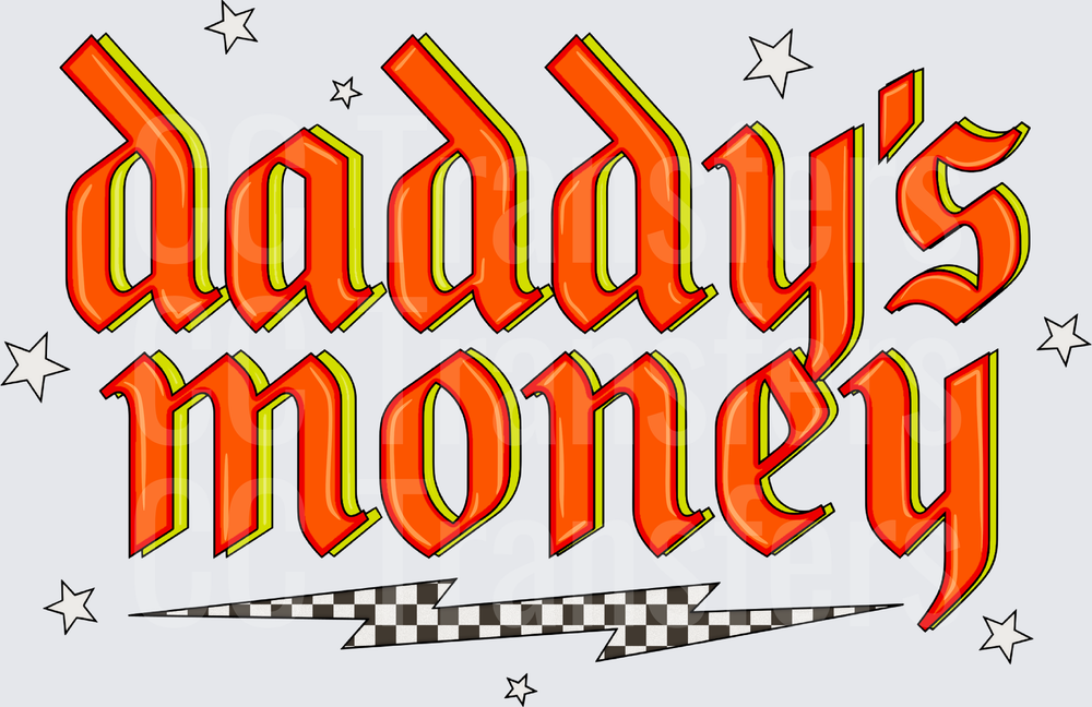 DADDY_S MONEY CHECKER BOLT (DTF)