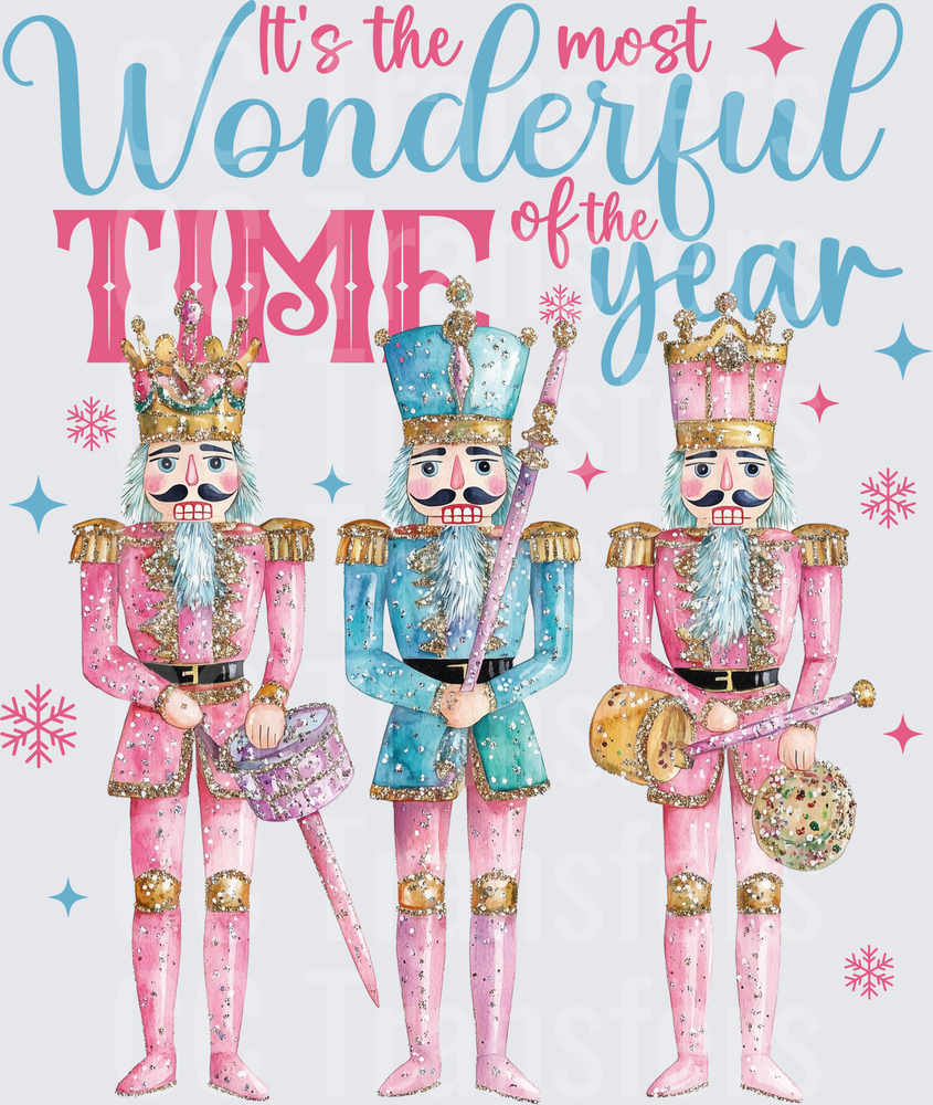 It's The Most Wonderful Time of the Year Nutcrackers (DTF)