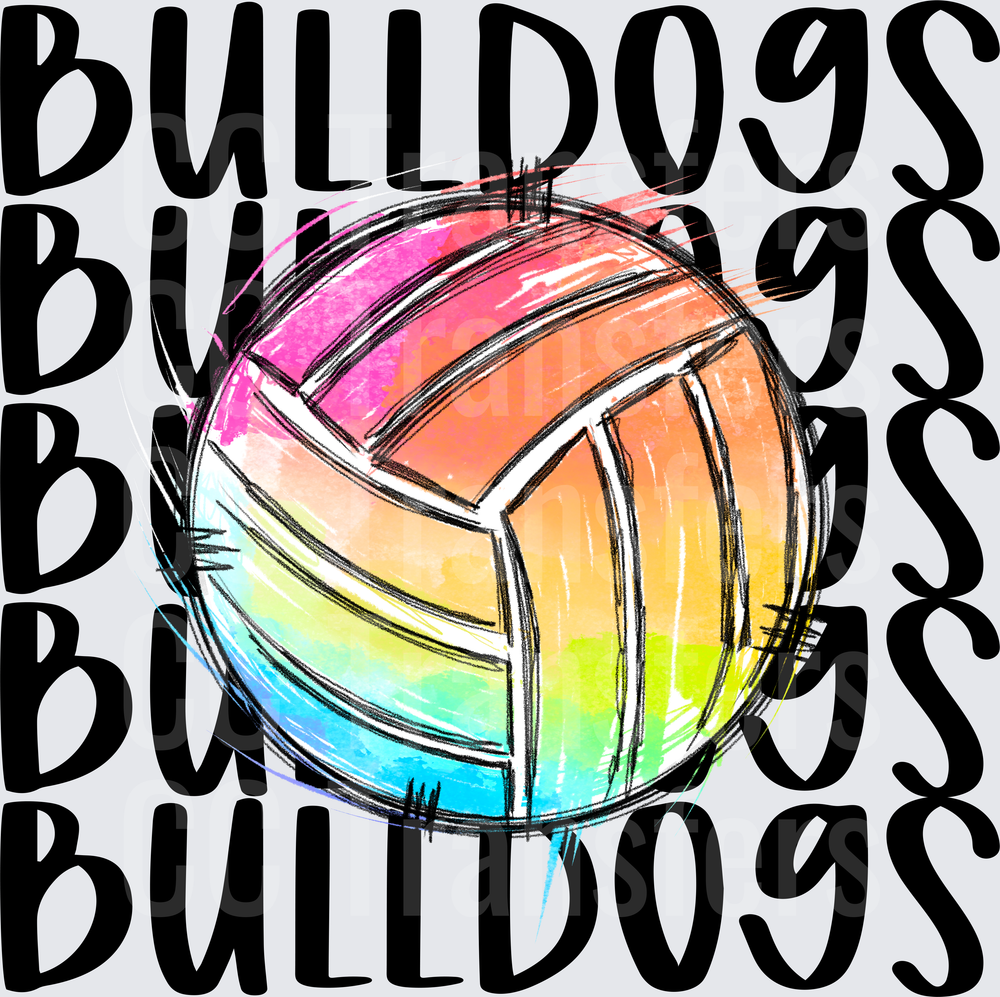 BULLDOGS VOLLEYBALL (DTF)