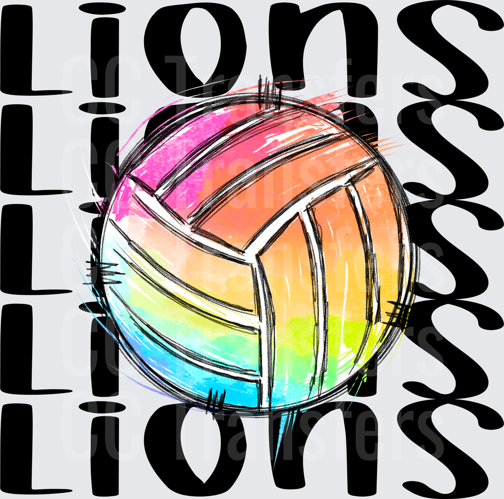 LIONS VOLLEYBALL (DTF)