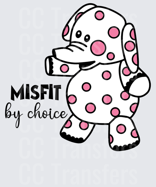 Misfit By Choice Polka Dot Spotted Elephant (DTF)
