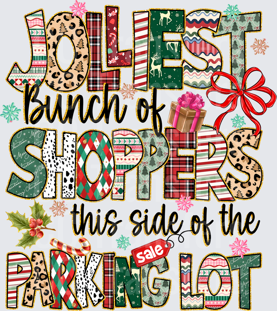 Jolliest Bunch of Shoppers This Side of the Parking Lot (DTF)