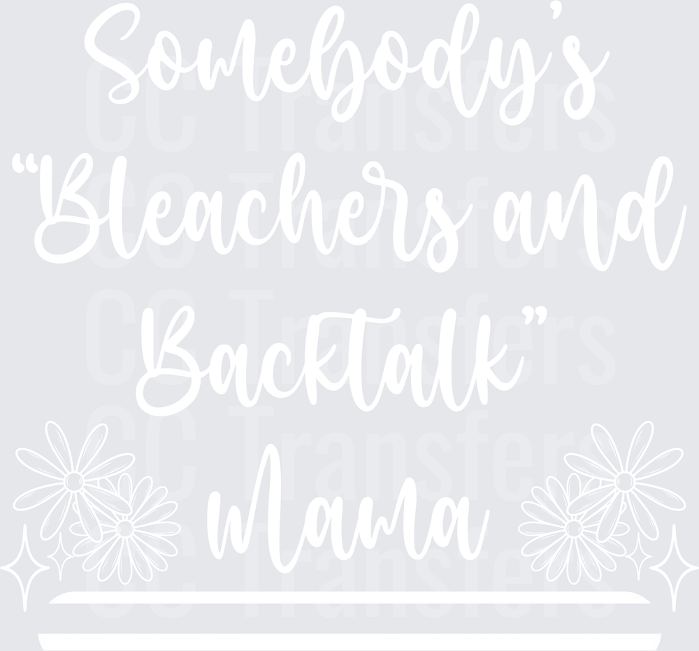Bold Graphic Design on White Background (DTF)