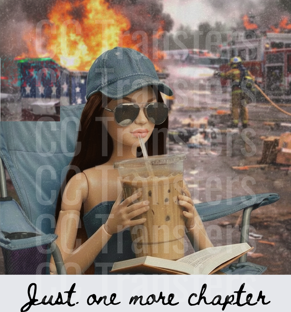 Just One More Chapter Unbothered Doll Chaos Scene (DTF)