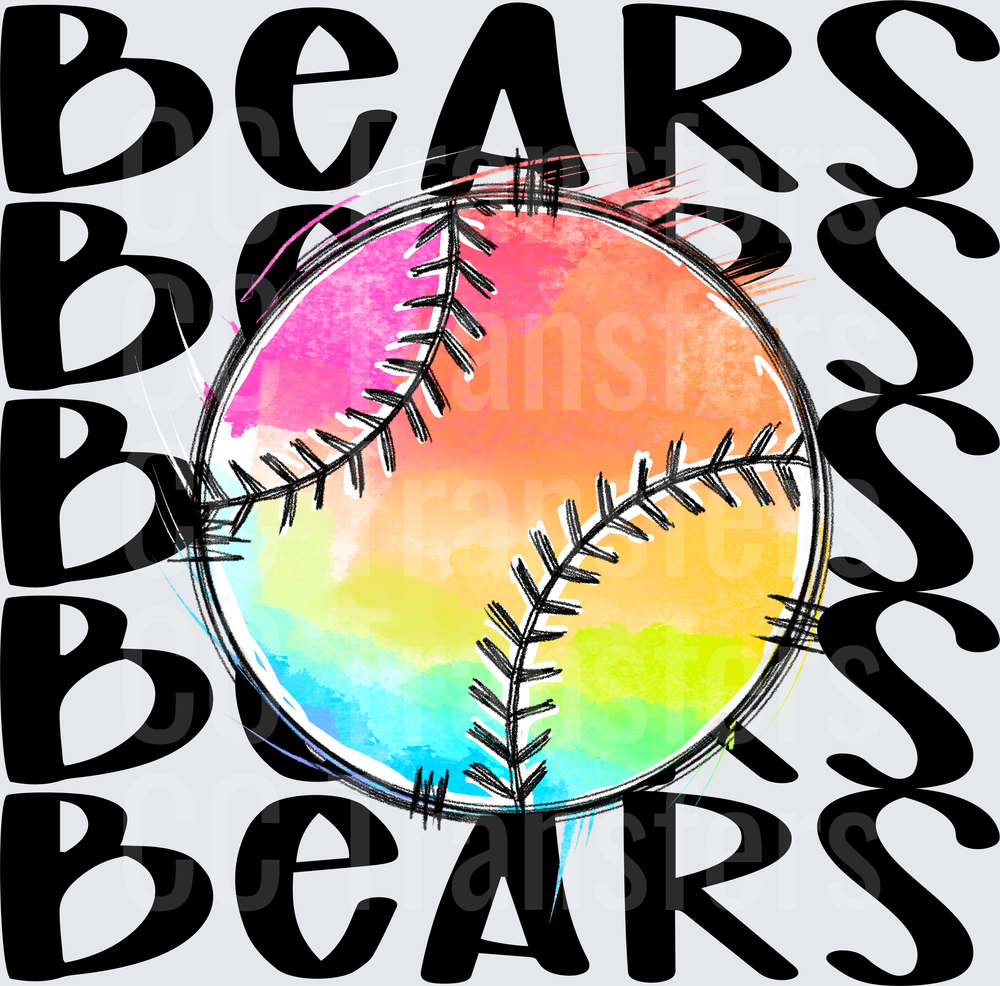 BEARS BASEBALL (DTF)
